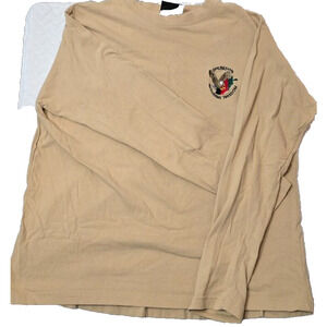 2001-2014 Operation Enduring Freedom tan color long sleeve T-shirt Embroidered